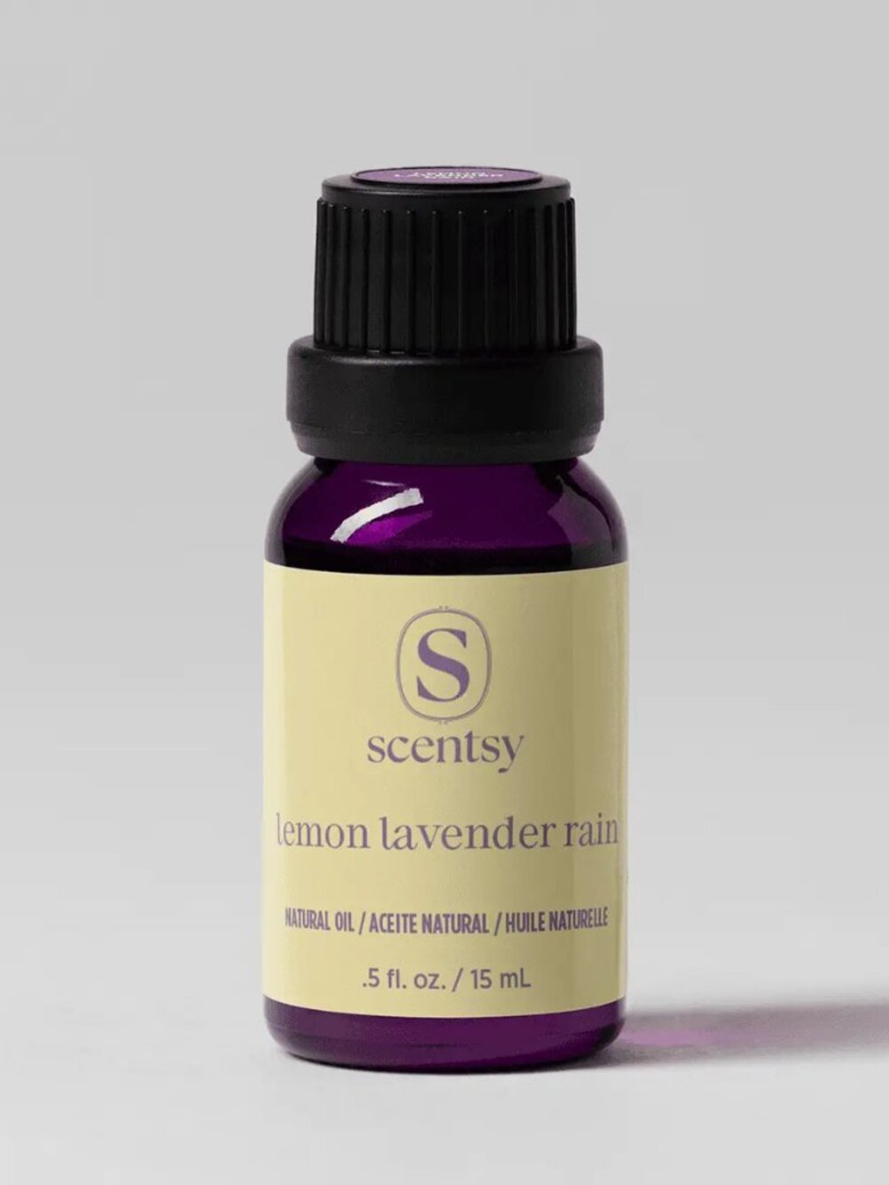 Scentsy LEMON LAVENDER RAIN Natural Oil Blend .5 oz New